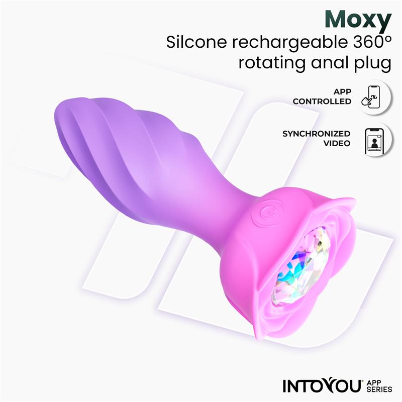 Moxy Plug Anal con Rotación 360º con App - Imagen 12