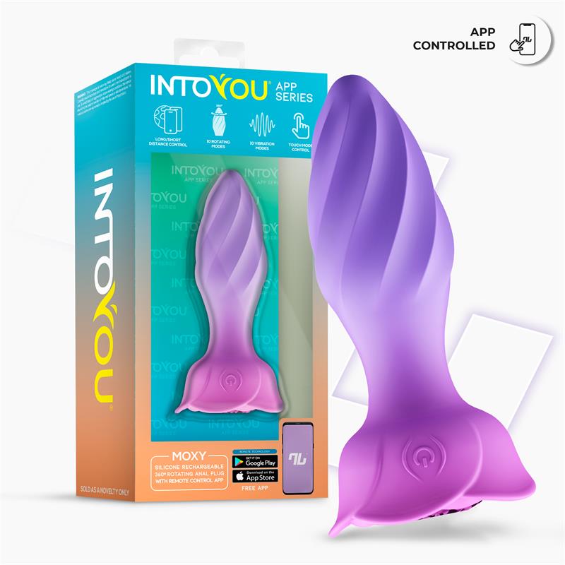 Moxy Plug Anal con Rotación 360º con App - Imagen 10