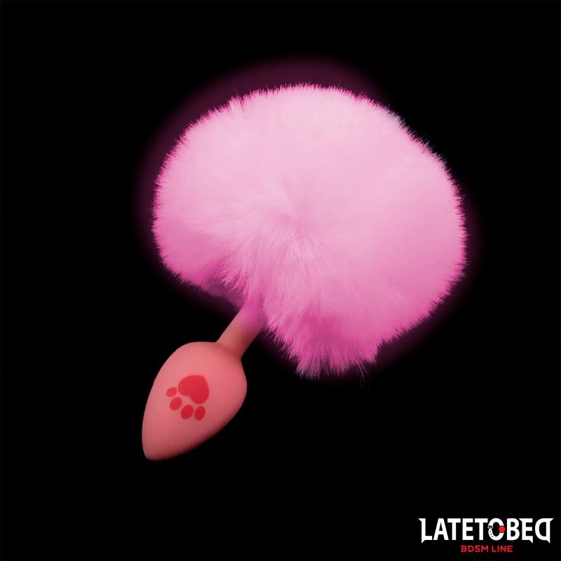 Plug de Silcona con Pompón Rosa - Imagen 12