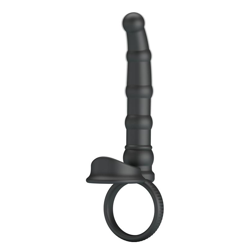 Tatum Plug Anal con Anillo para el Pene con Vibración - Imagen 3