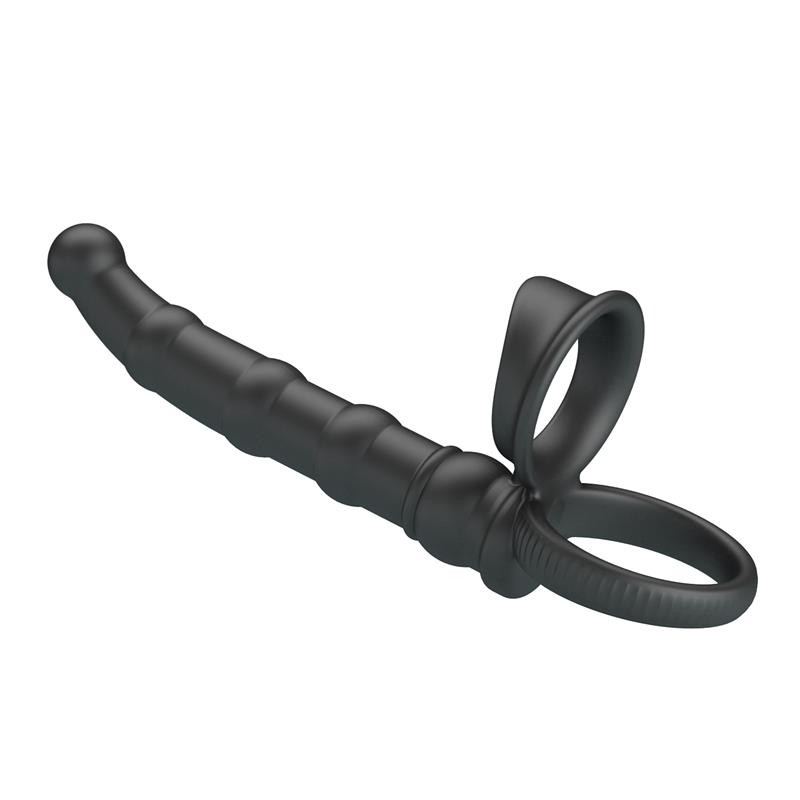 Tatum Plug Anal con Anillo para el Pene con Vibración - Imagen 5