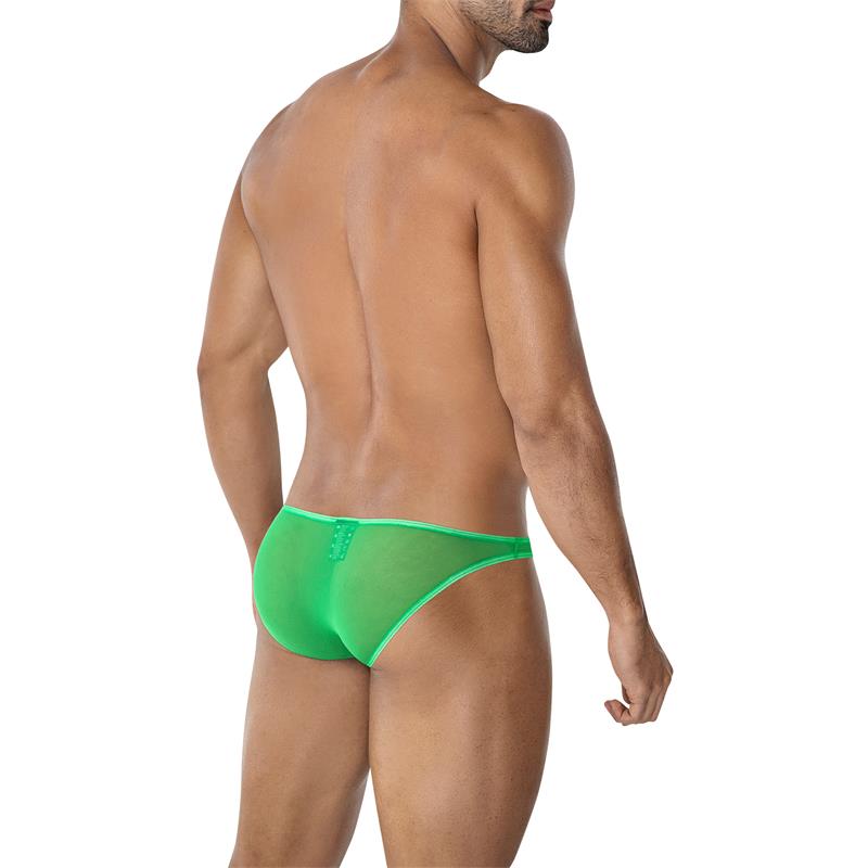 C4MSPXBUL01 Calzoncillo Bulge Cintura Baja Verde - Imagen 3