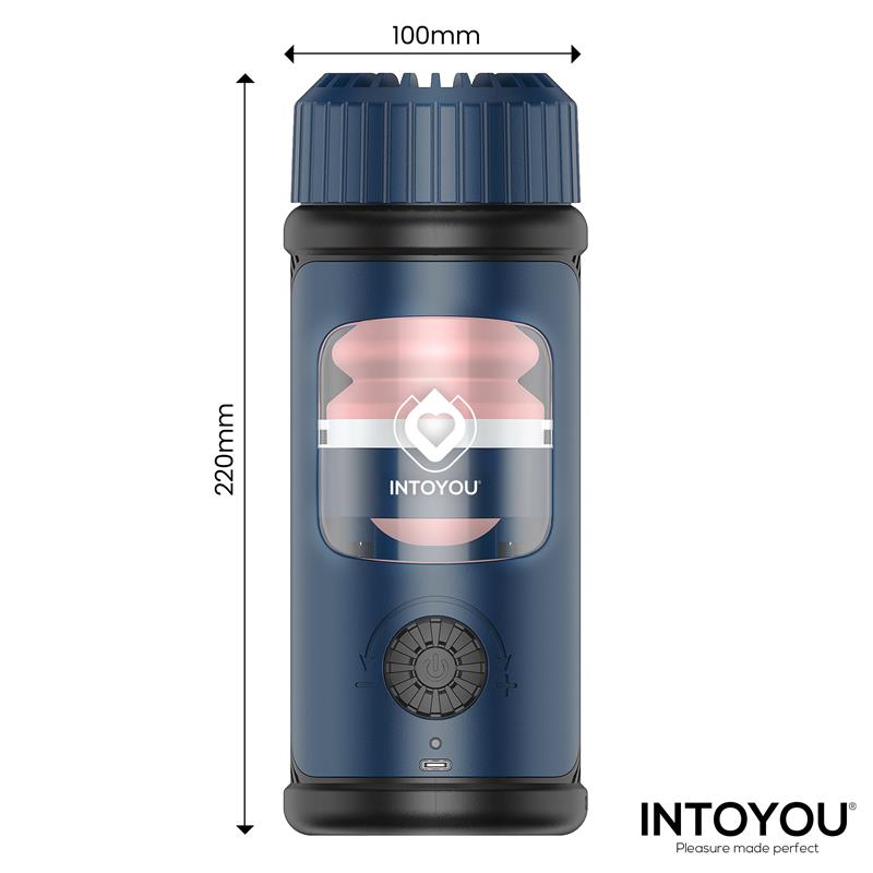 Tenkro Masturbador con Thrusting y Calor USB-C - Imagen 5