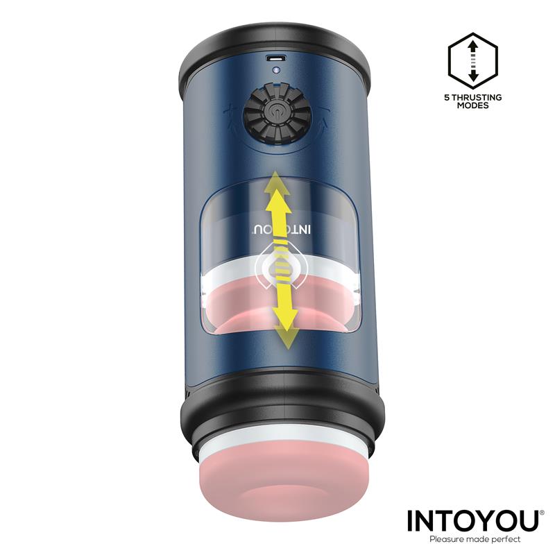 Tenkro Masturbador con Thrusting y Calor USB-C - Imagen 8