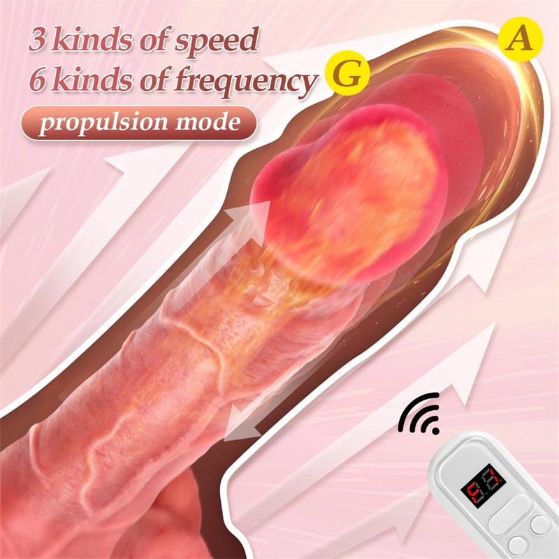 Marshall Dildo con Thrusting y Vibración 8 - Imagen 6