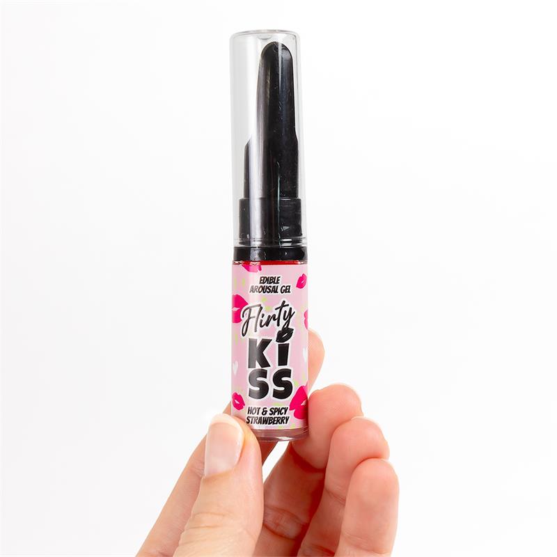 Flirty Kiss Geles para Sexo Oral Fresa y Menta 2x8gr - Imagen 4