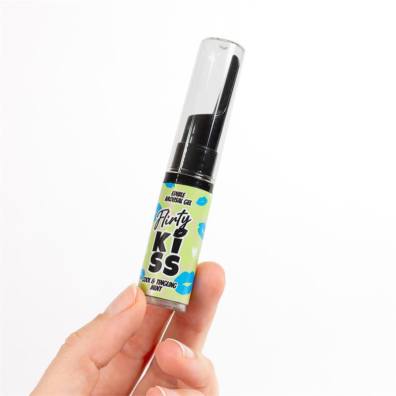 Flirty Kiss Geles para Sexo Oral Fresa y Menta 2x8gr - Imagen 5