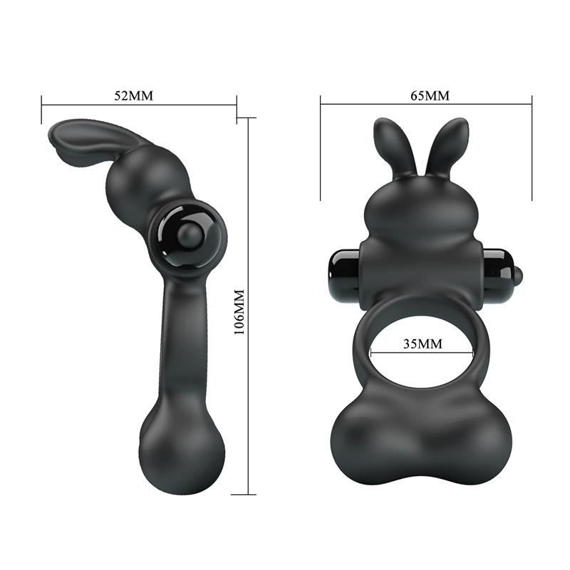 Yusuf Anillo para el Pene con Bolas de Metal 2x33gr - Imagen 12