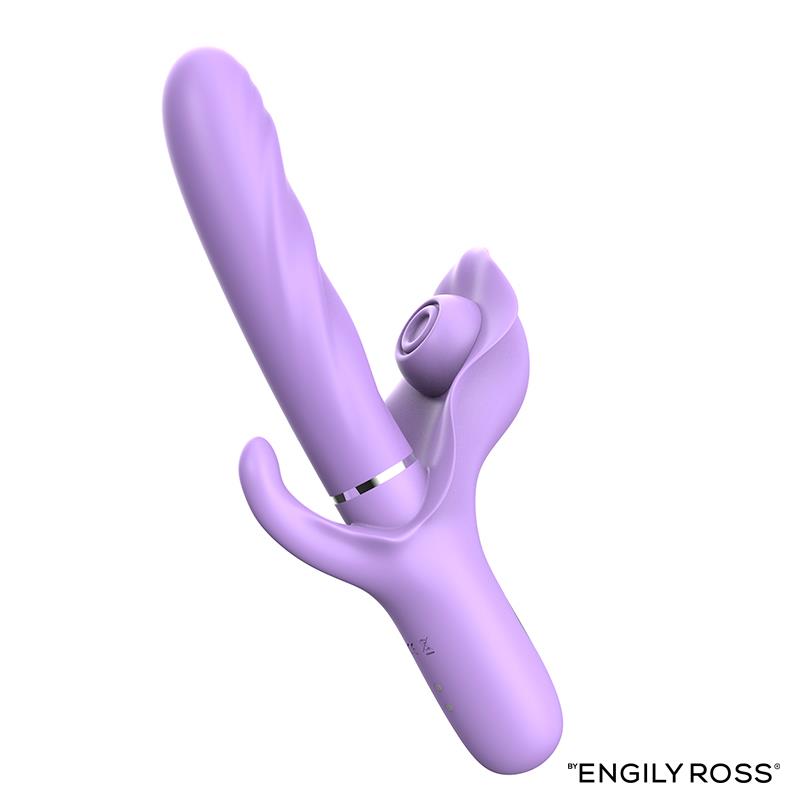 Apollo Vibrador con Thrusting, Tapping y Succión - Imagen 5