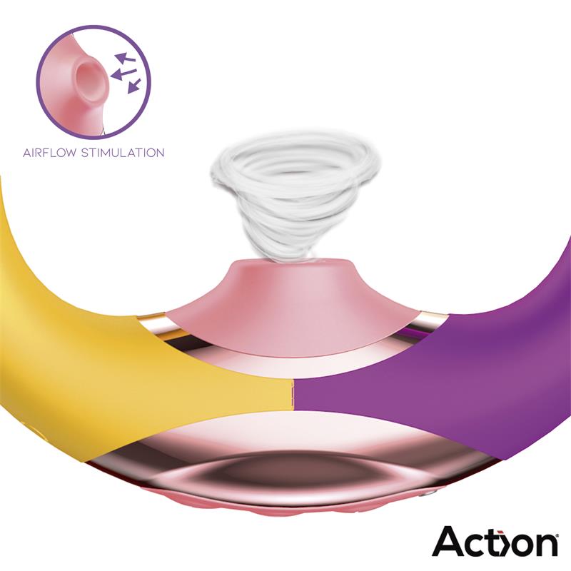 Two Lovers 3 in 1 Vibrador con Finger y Succión - Imagen 6