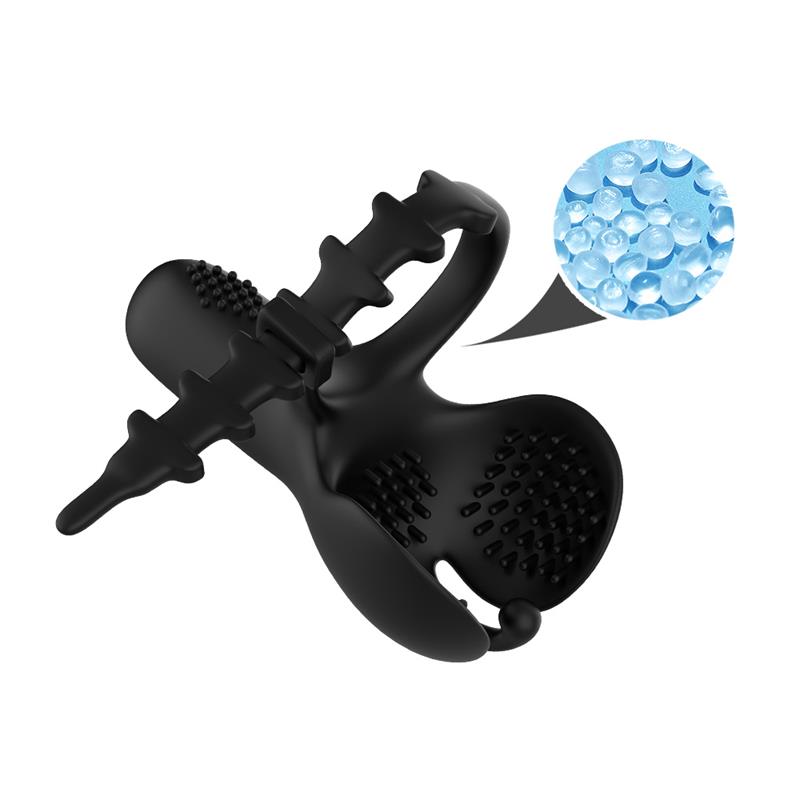 Anillo Vibrador para Pene y Testículos Ajustable - Imagen 4