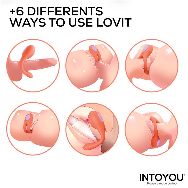 Lovit Vibrador de Pareja Flexible con Control Remote - Imagen 6