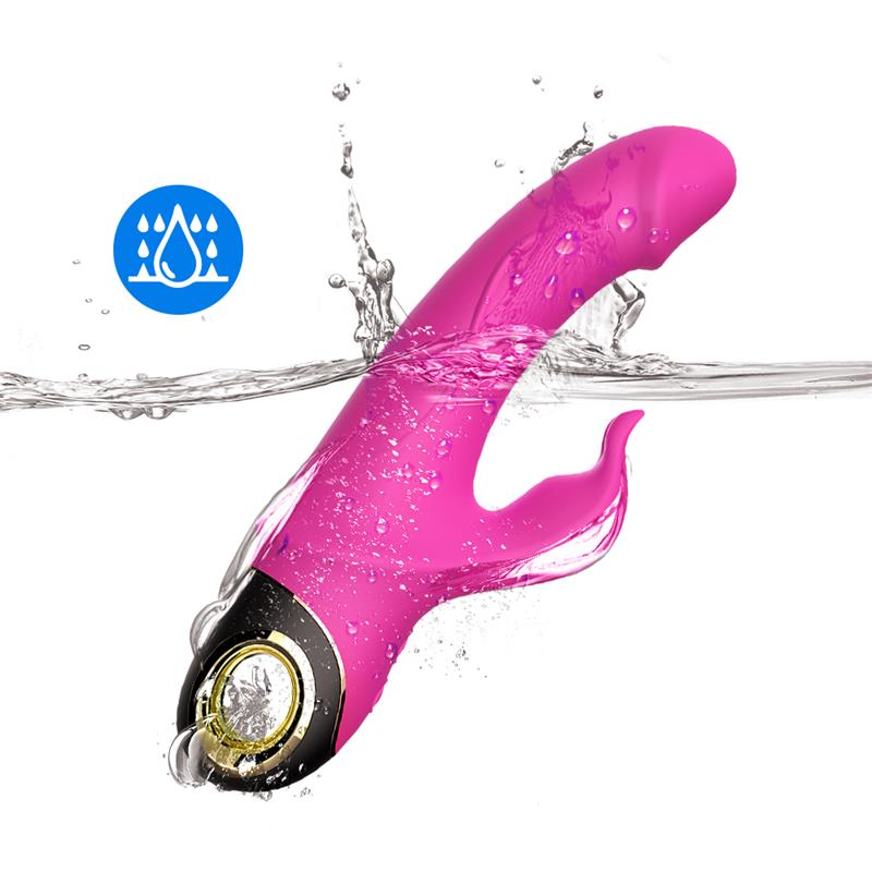 Vibrador con Rotación 360º Rosa - Imagen 13