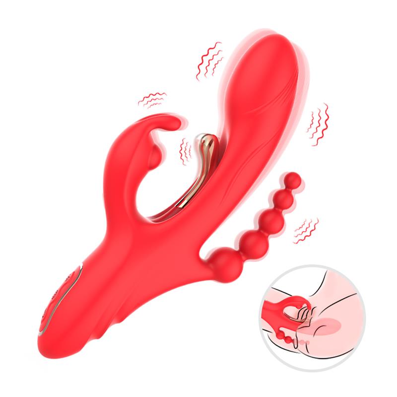 Vibrador Tickler con Cadena Anal - Imagen 3