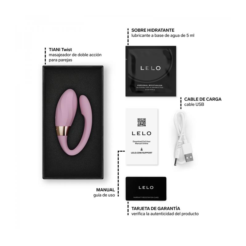 Juguete para Parejas Tiani Twist APP Rosa - Imagen 12