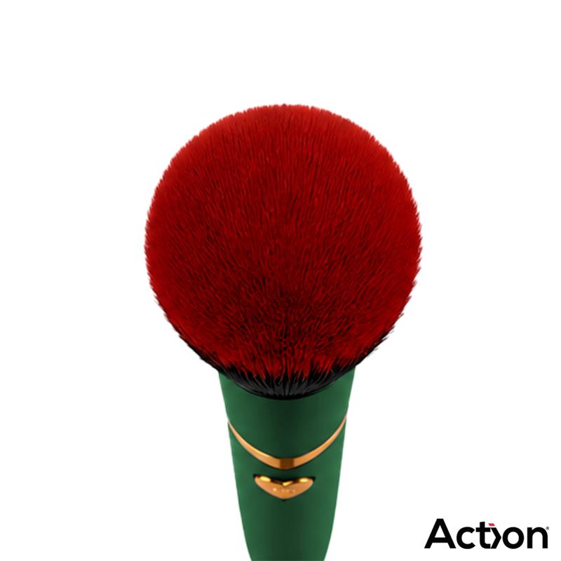 Secret Vert Estimulador Brocha de Maquillaje con Vibración Verde - Imagen 10